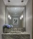 luxury marble bathroom and mirror from berkeley hotel project
