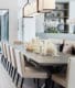 melbourne luxury kitchen table interiors designed by Helen Green